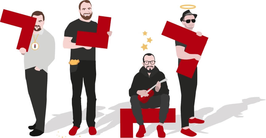 Zespół Rebelsi - autorzy Tribe Maturity Framework